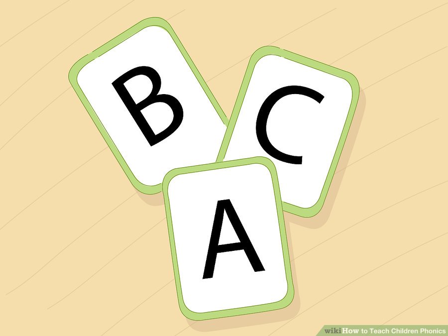 ABC flash cards လေးတွေ အရင်လုပ်ပါ